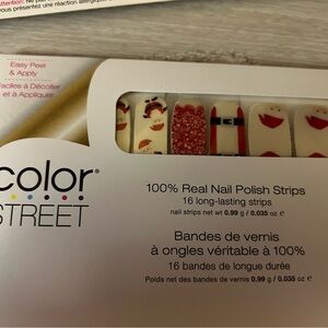 Color Street Holiday Nail Polish Strips - Father Christmas